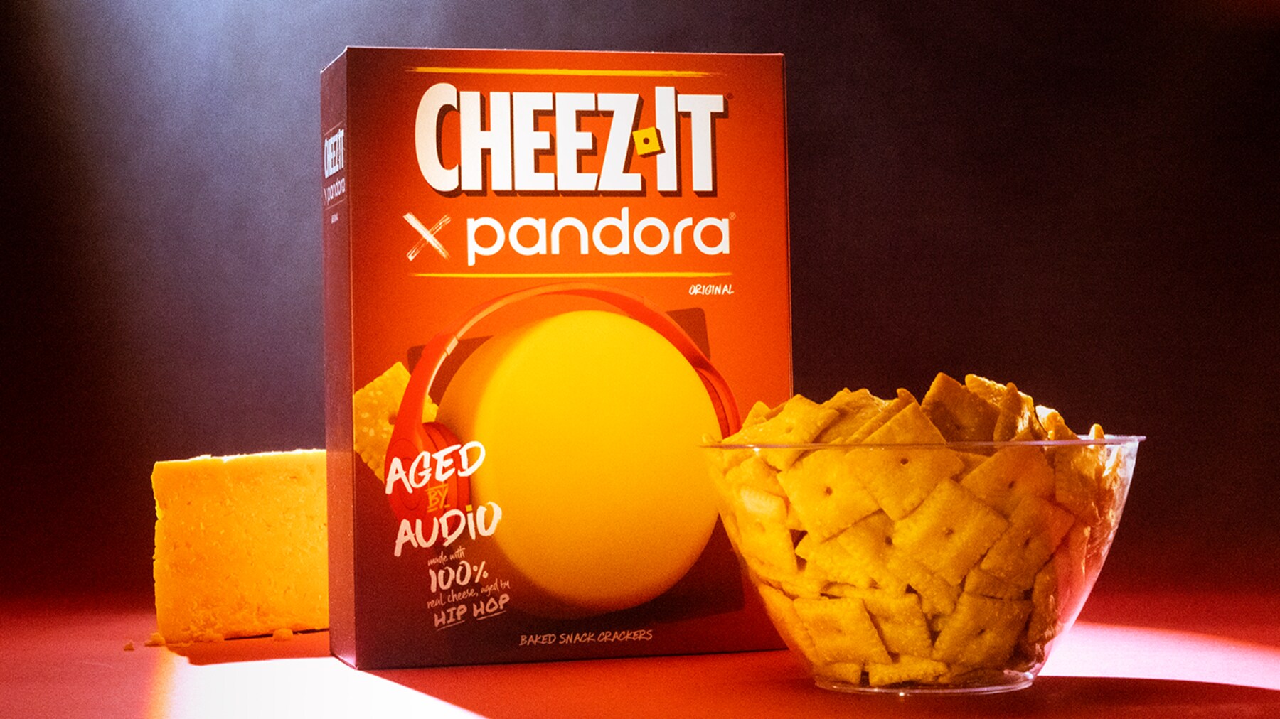 KELLOGG’S® AGED BY AUDIO CHEEZ-IT® WITH CALENDAR BACKGROUND