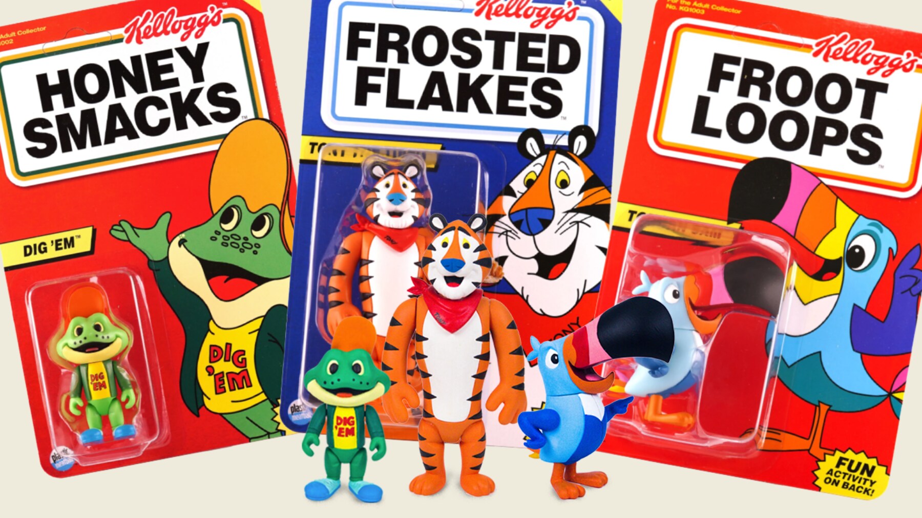 KELLOGG’S® AGED BY BREAKFAST HEROES WITH CALENDAR BACKGROUND